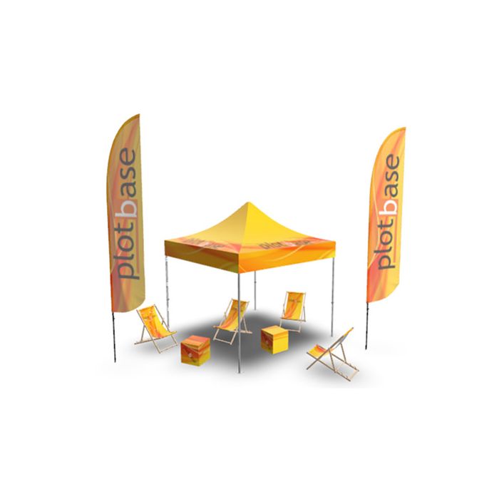 Štandardný outdoorový set reklamy